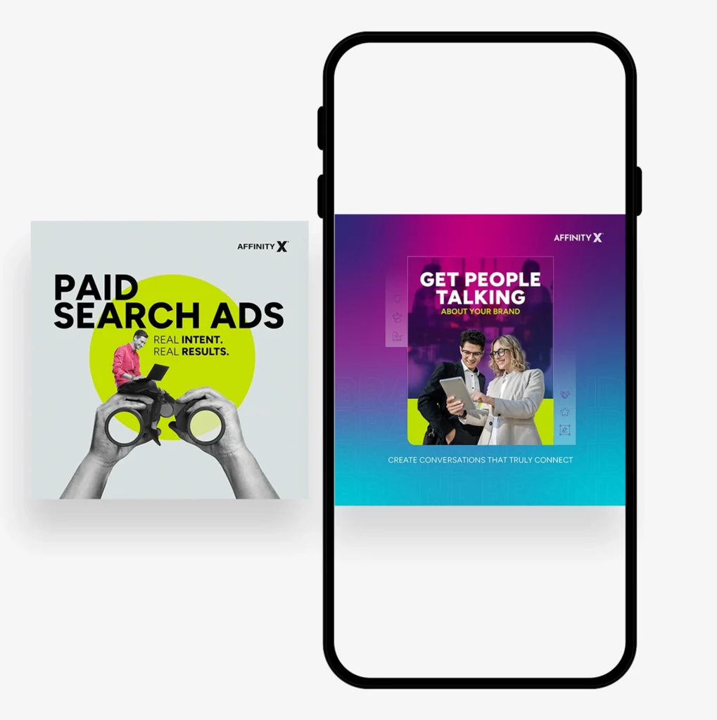 DIGITAL CREATIVE FOR ORGANIC SOCIAL AND PAID MEDIA
