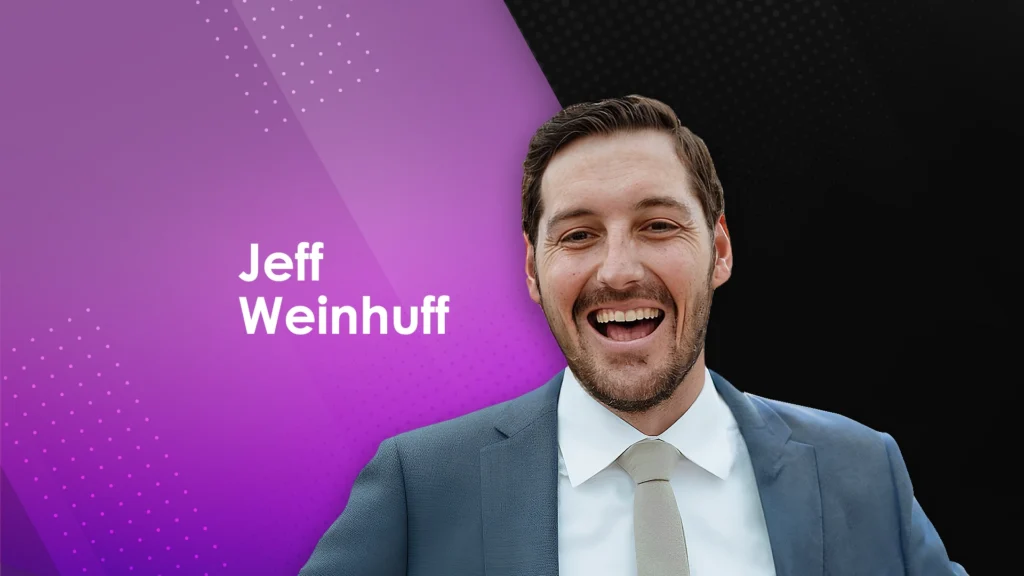 An image welcoming Jeff Weinhuff as the new Director of Social Media Advertising at AffinityX